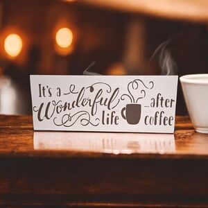 Decorative Coffee Sign